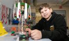 Rasmus Suikeli, P7, and his classmates are excited to use the Makerspace. Image: Steve Brown/DC Thomson.