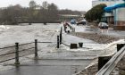 Leven Promenade was battered by Storm Babet in 2023