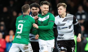 Jim Goodwin and Scott Brown address ‘headbutt’ accusation during feisty Dundee United victory