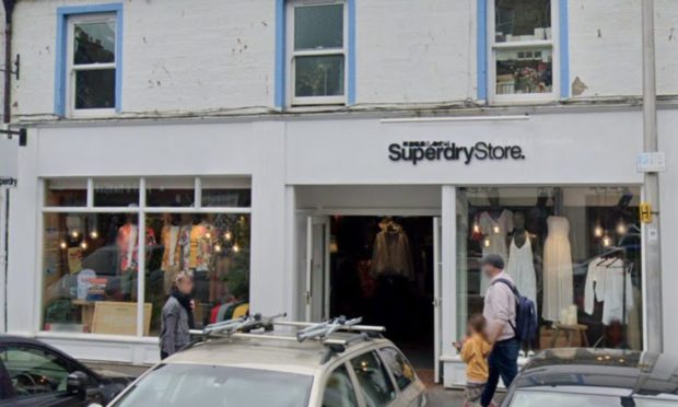Edinburgh Woollen Mill is planning to move in to the former Superdry store on St Andrews' Market Street. Image: Google Street View