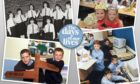 A montage of pictures showing pupils from Carlogie Primary School in Carnoustie, Angus, over the years