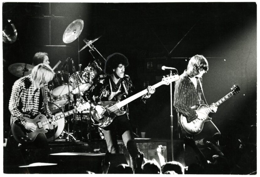 Thin Lizzy in concert.