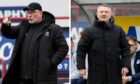 St Johnstone manager Craig Levein (left) and Dundee counterpart Tony Docherty. Images: SNS