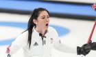 Eve Muirhead has been coaching in Poland.