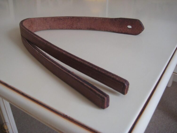 The Lochgelly tawse was used for corporal punishment. 