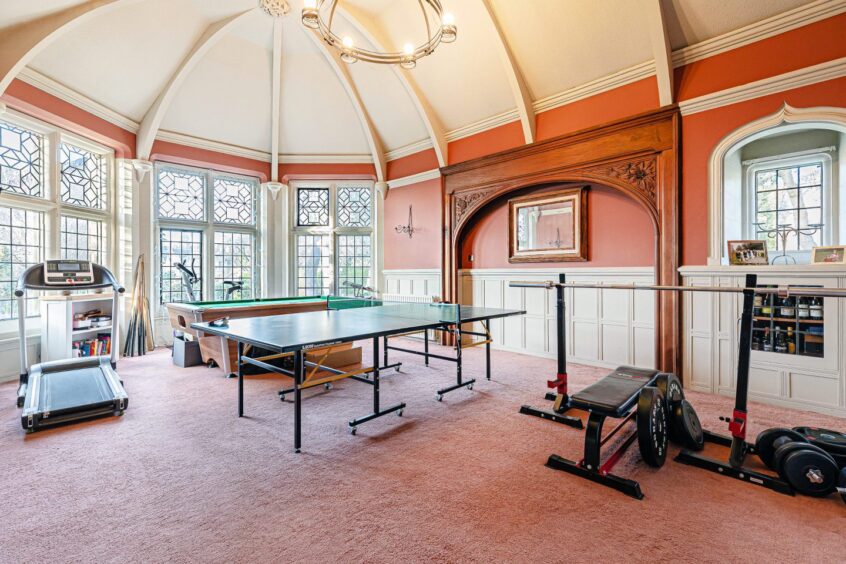 The games room.