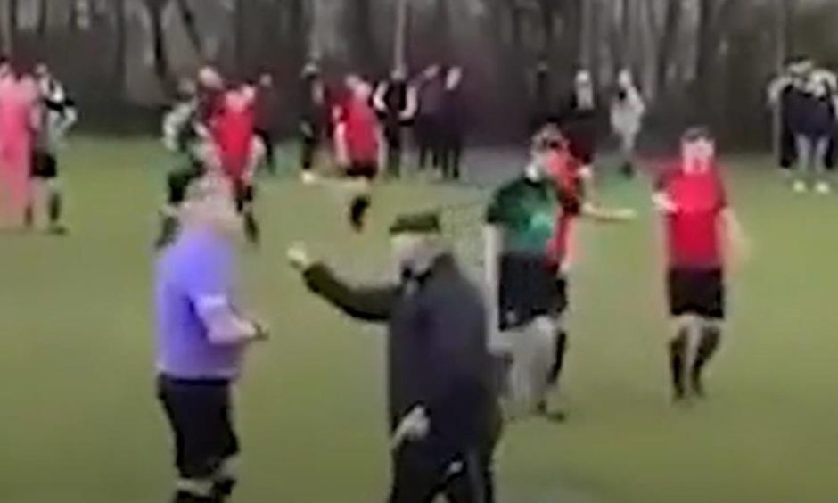 Ref 'attacked ' at Fife amateur league football match