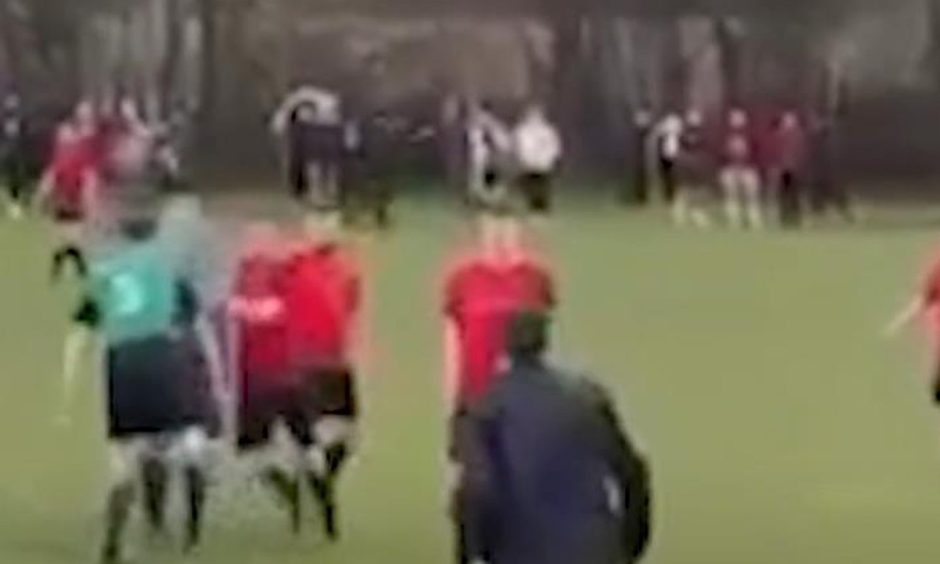 Ref 'attacked' at Fife amateur football match