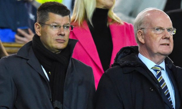 SPFL leadership duo, Neil Doncaster and Murdoch MacLennan.