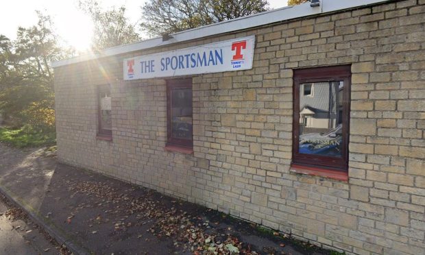 The Sportsman bar in Rosyth.