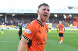 Louis Moult describes ‘extreme’ pressure of starring for Dundee United in Championship