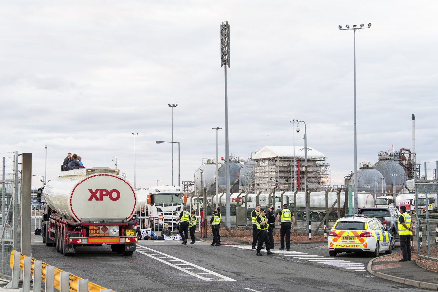 Perth Explosion Perth activist 'created explosion risk' at Grangemouth refinery