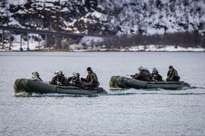 45 Commando Arctic exercise.