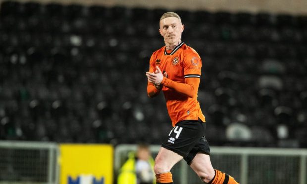 Craig Sibbald in action for Dundee United