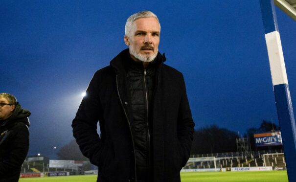 Dundee United manager Jim Goodwin