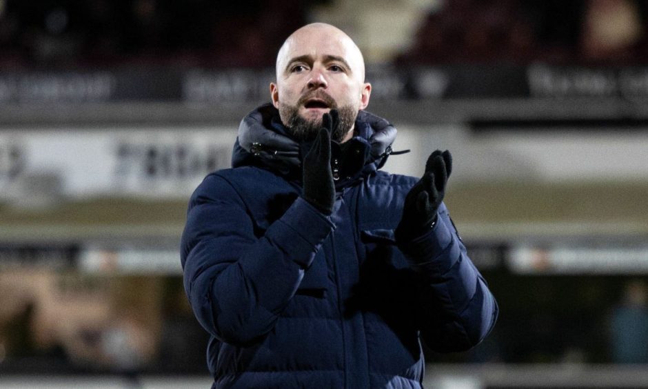 Dunfermline Athletic F.C. manager James McPake.