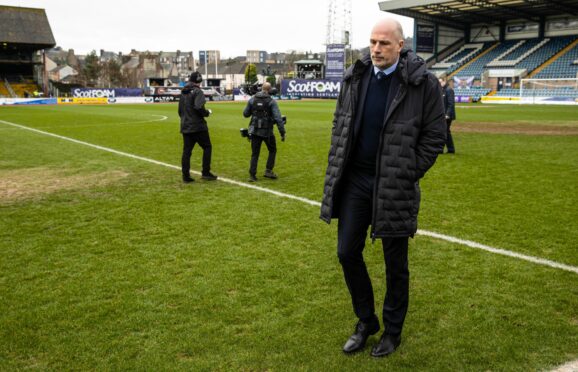 Philippe Clement at Dens Park