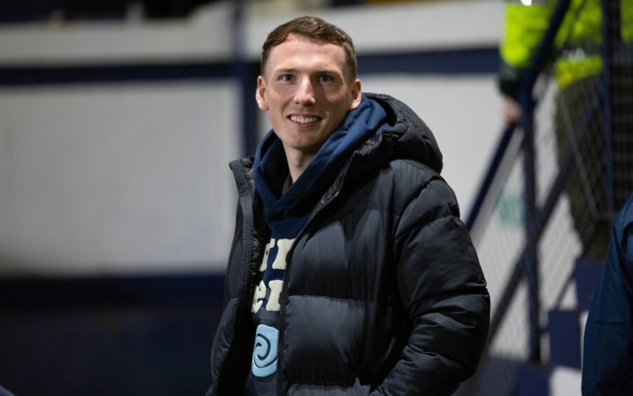 Former Raith player Regan Hendry, now with Tranmere Rovers, made his return to Stark's Park for Lewis Vaughan's testimonial.