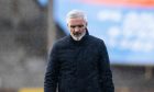 A dejected Jim Goodwin following Dundee United's draw with Inverness