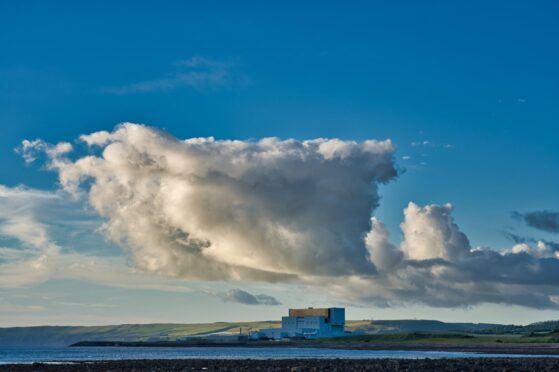 Torness nuclear power station.