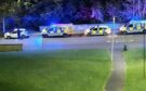 Police stopped the vehicle on Broomhead Drive in Dunfermline.