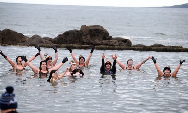 The Anstruther dook went with a splash on Saturday.