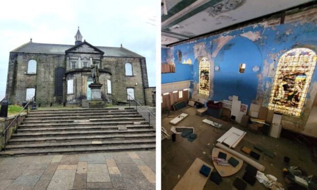 Erskine House in Dunfermline is up for sale.