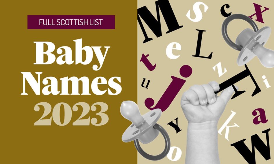 Baby names data has been published for 2023 Supplied by DCT Design Team