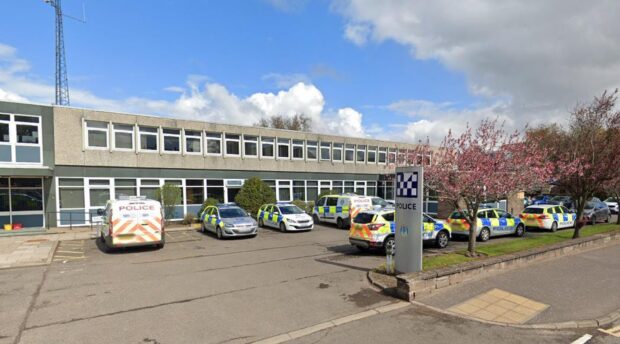 Forfar's police headquarters in West High Street