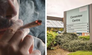 Several people reported cannabis use at the Carseview Centre. Image: Shutterstock/Kris Miller/DC Thomson