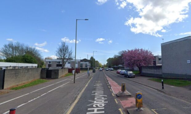Happyhillock Road. Image: Google Maps