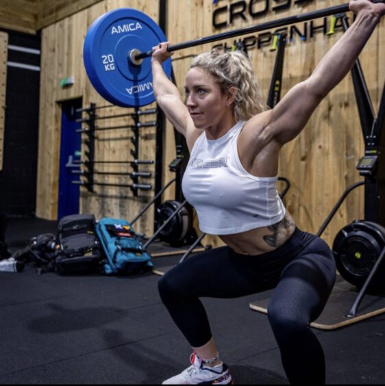 Sheli is a Scottish champion in weightlifting and CrossFit