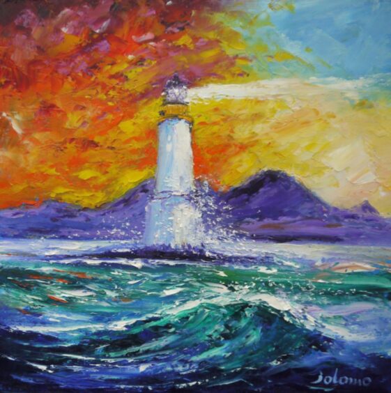 Skervuile Lighthouse, The Sound of Jura by Jolomo.