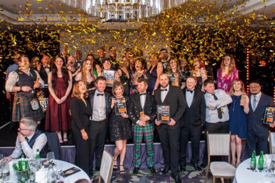 The Courier Food and Drink Awards 2024 winners. Image: Kim Cessford/DCThomson