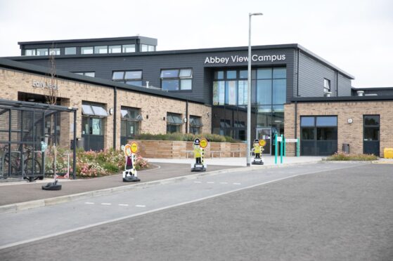 Abbey View Campus in Arbroath. Image:  Kim Cessford/DC Thomson