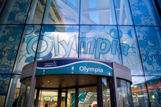 The Olympia leisure centre in Dundee. Image: Kim Cessford/DC Thomson