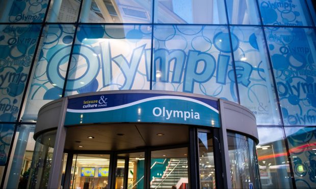 The Olympia leisure centre in Dundee. Image: Kim Cessford/DC Thomson