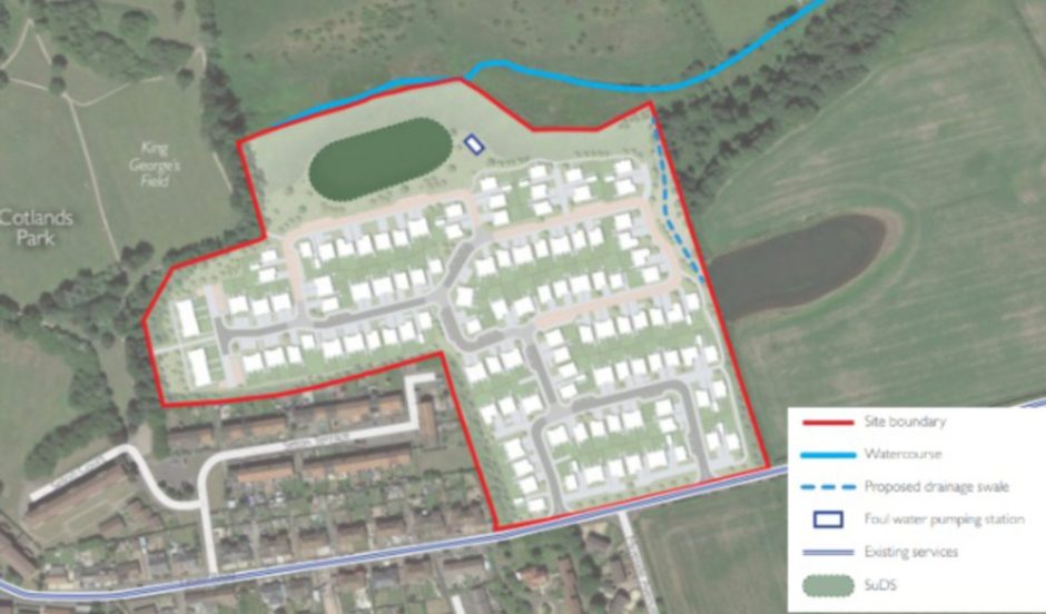 The new houses are planned for the east of Kennoway, just off Leven Road.