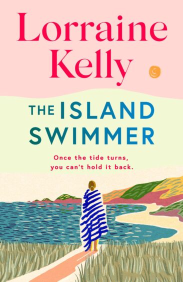 Lorraine Kelly's novel, The Island Swimmer. 
