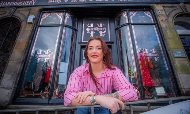 Chloe Wright is a Rising Star in the local food and drink scene, running The Haberdashery Bistro in Dunfermline. Image: Steve MacDougall/DC Thomson
