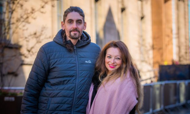 Jamie and Emma McKechnie. Image: Steve MacDougall/DC Thomson