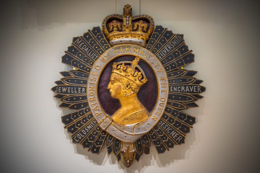 Queen Victoria's coat of arms.