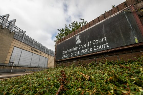John McCabe went on trial at Perth Sheriff Court