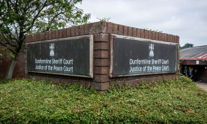 Dunfermline Sheriff Court.