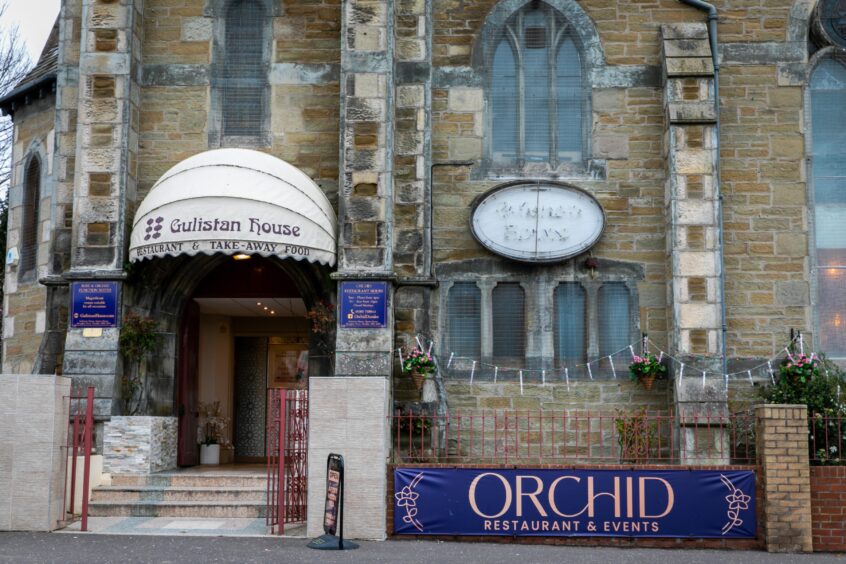 The exterior of Orchid in Broughty Ferry.