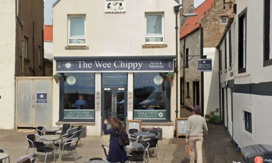 The Wee Chippy in Anstruther.