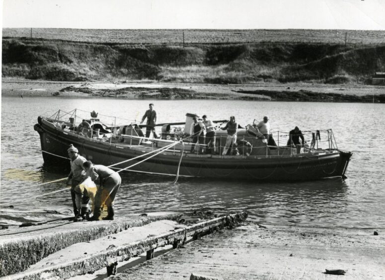 Montrose lifeboat from 1960s.