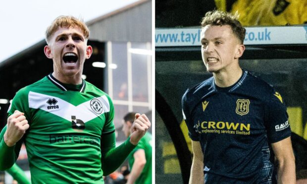 Kai Fotheringham and Michael Mellon have been called up to the Scotland under-21s. Images: SNS.
