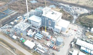 Hundreds of people are working on the energy recovery facility at Westfield Green Energy Park in Fife. Image: Business Gateway Fife