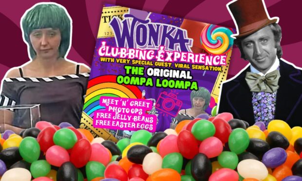 Viral Oompa Loompa Kirsty Paterson is heading to Dundee's Duck Slattery's on March 27.